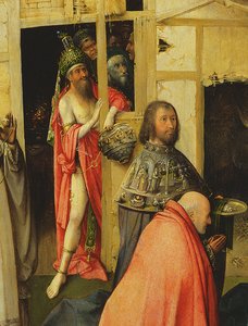 The Adoration of the Magi (detail) by Hieronymus Bosch